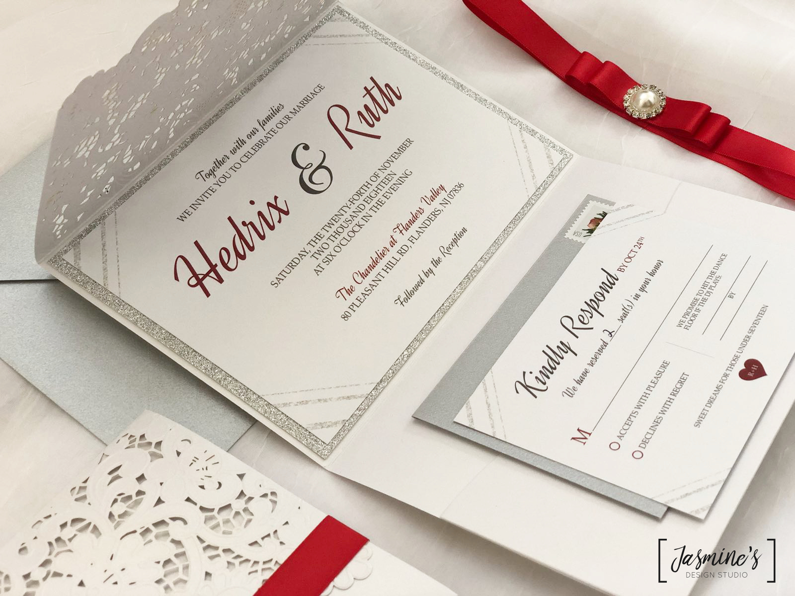 Laser Cut Invitations